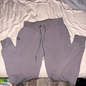 Jaanuu Silex Slim Knit-Waist Scrub Jogger - Chrome
XXS tall